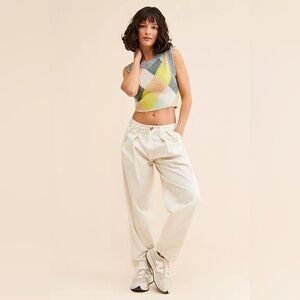 Free People | Quinn Argyle Wool Vest